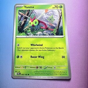 yanma - 002/182 (common) — pokemon: destined rivals